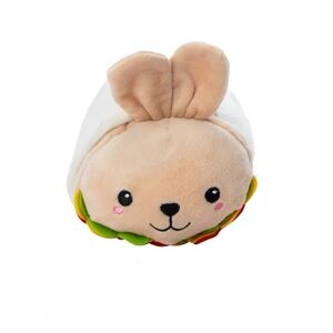 Animal Foodie Plush Rabbit Burrito 9” Stuffed Toy